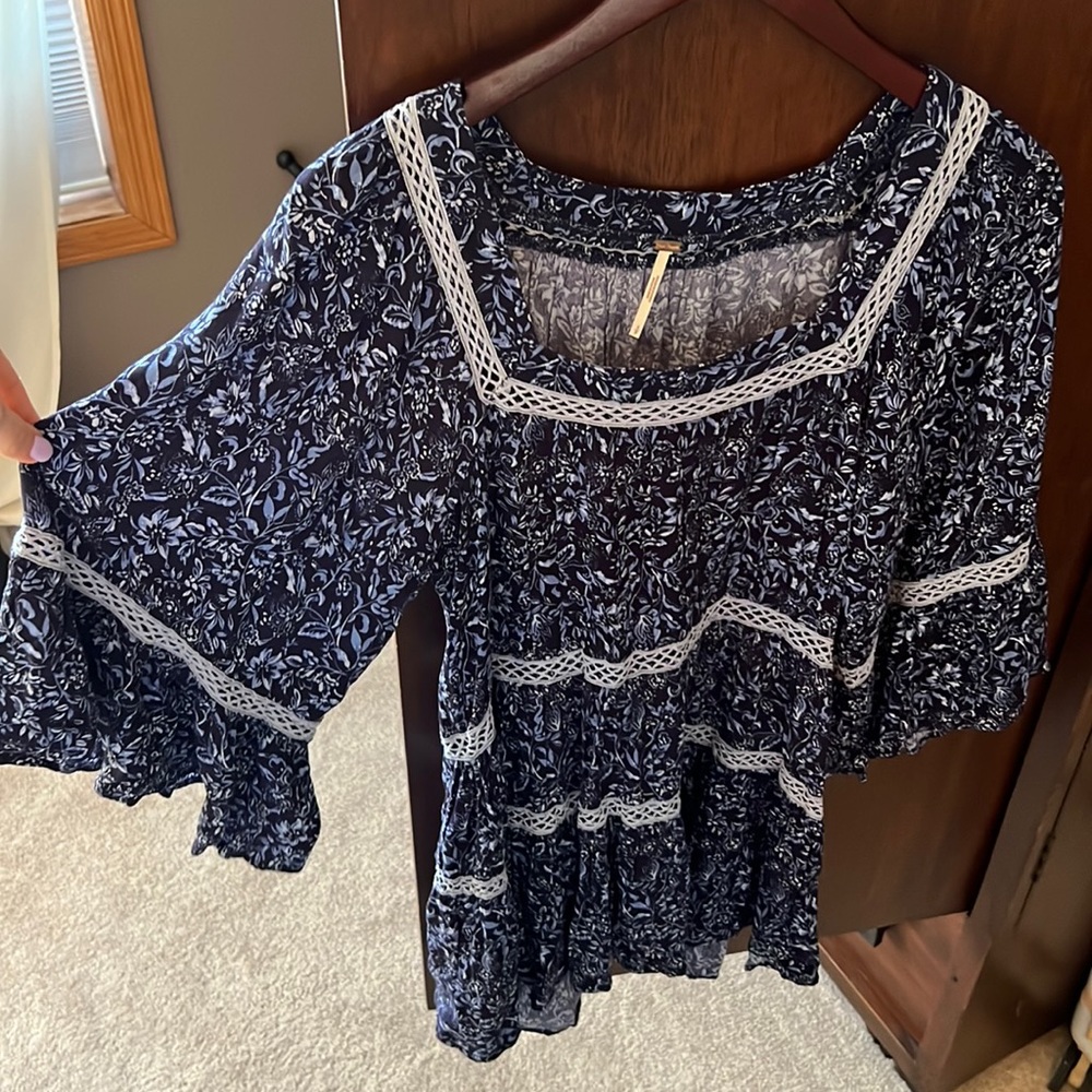 Free people peasant blouse